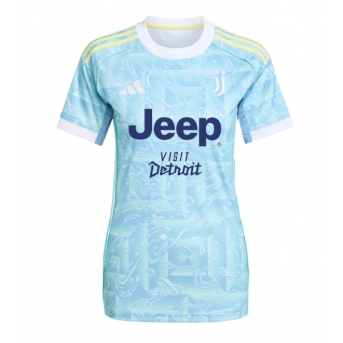 Juventus Maglia Gara Trasferta Repliche 2025-26 Donna Maniche Corte